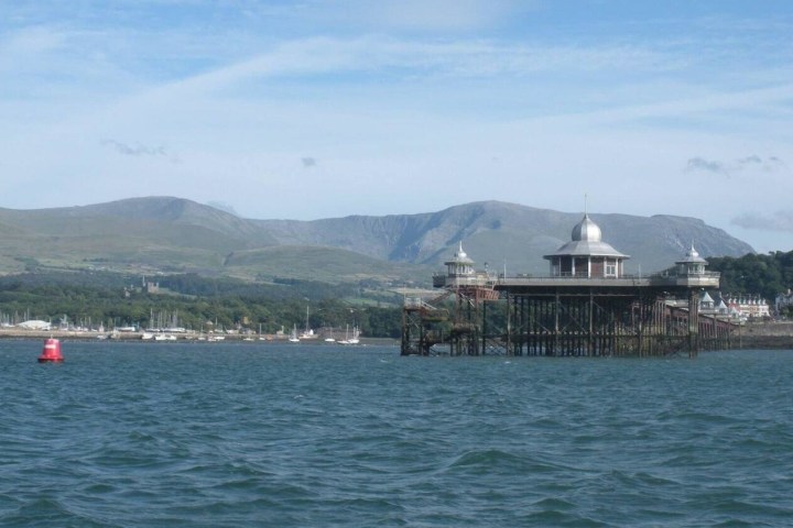 views of menai straits dock
